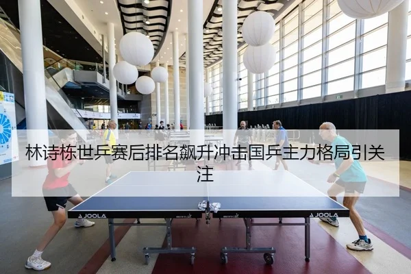 林诗栋世乒赛后排名飙升冲击国乒主力格局引关注